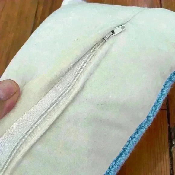 Peking Handicraft, Inc. Hook Throw Pillow Dive In Beach Pool Decoration NWT - Picture 7 of 12